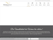 Tablet Screenshot of das-wein-outlet.de